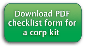 Download PDF checklist for Texas For-profit Corporate Kit