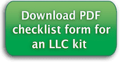 Download PDF checklist for Texas LLC Company Kit